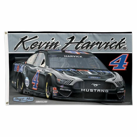 Kevin Harvick Wincraft #4 Mobil 1 3x5 Deluxe Flag FREE SHIP Cover