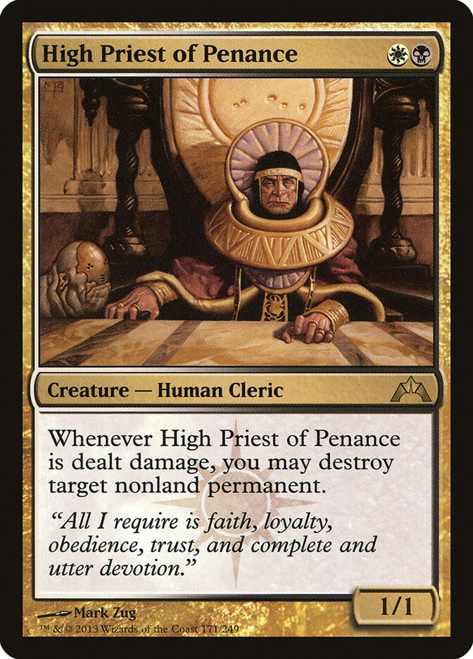 MTG High Priest of Penance  - Gatecrash #171 - Image 1 of 1
