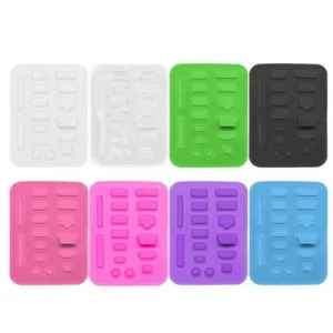 16 Pcs Silicone Anti Dust Cover Cap Protector for Desktop PC Laptops - Zdjęcie 1 z 19