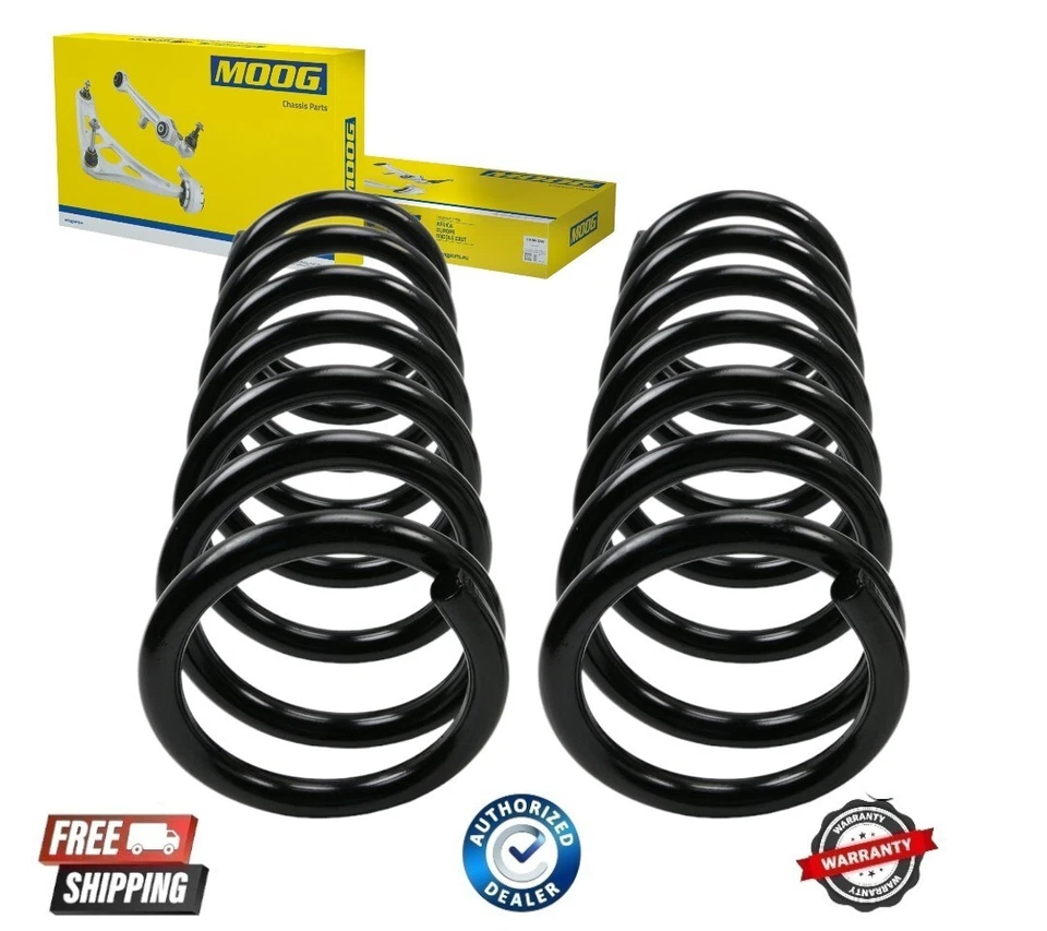 NEW PREMIUM MOOG Rear Coil Spring Kit Set of 2 for Nissan Pathfinder Truck SUV - Image 1 of 1