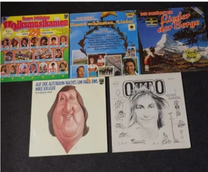 Schallplatten 5 LP`s Volksmusik, Lieder der Berge, Otto, Mike Krüger wie neu - Bild 1 von 1