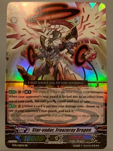CARDFIGHT VANGUARD STAR-VADER FREEZERAY DRAGON (LINK JOKER) BT15/016EN RR - Picture 1 of 3