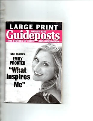 Guideposts Magazine August 2010 CSI Miami's Emily Proctor What Inspires Me - Image 1 of 2