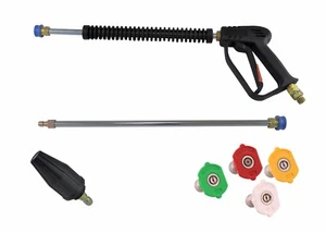 Hochdruckreiniger 11,6 mm Schnellspanner Abzug & Lanze M22M Wasch-/Turbodüse 03 - Bild 1 von 5