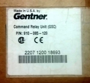 Gentner Command Relay Unit GSC 910 085 120. NEW - The unit is sealed.  - Picture 1 of 7