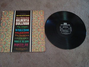 Great Waltzes from Gilbert and Sullivan NM LP Philip Green Riverside Pressing - Picture 1 of 5