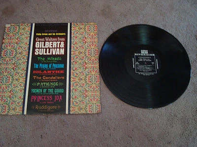 Great Waltzes from Gilbert and Sullivan NM LP Philip Green Riverside Pressing - Image 1 of 4