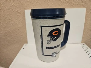 Vintage CHICAGO BEARS  Aladdin 7 Eleven Plastic Travel Mug NFL - Picture 1 of 6