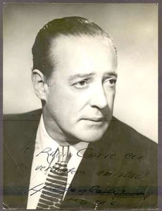 R Photo Hector Gagliardi Tango Poet Original Signed 1961 - Picture 1 of 1