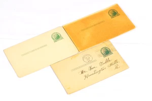 1920s Postal Mailing Cards Jefferson 1 Cent Post Office Postcards - Bild 1 von 9