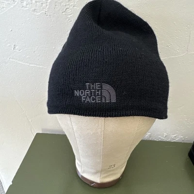 Gorro unisex THE NORTH FACE mezcla de lana gris/negro talla única Foto 1 de 4