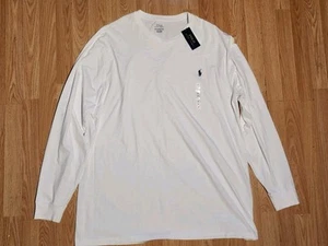 Polo weißes Langarmshirt T-Shirt Größe 2XL TALL - Bild 1 von 2