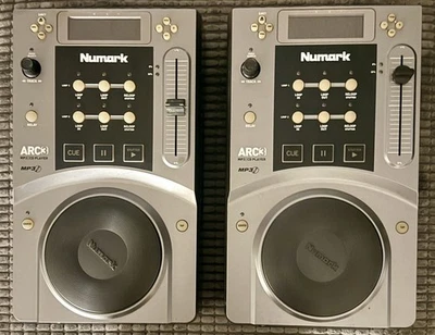 Numark ARC 3 DJ Controller MP3 CDJ Decks Turntables Equipment X2 - Image 1 of 4