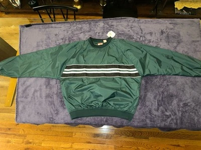 Athletic Works AW Men's pullover Green & Black  Jacket Size Medium New with tags - Image 1 of 4