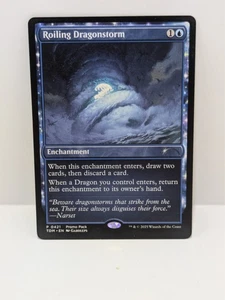 Tarkir: Dragonstorm - Roiling Dragonstorm - Enchantment - Promo - Tdm 421 - - Picture 1 of 2
