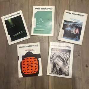 Lot Of 5 Magazines Space /Aeronautics Technologies 1969 Vintage - Imagen 1 de 11