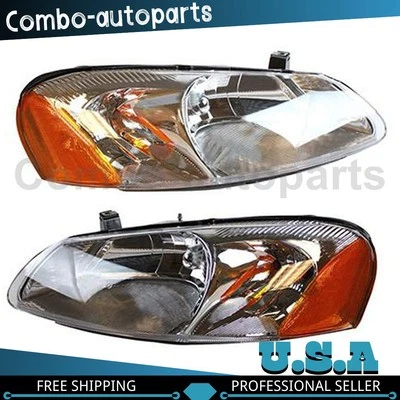 Conjunto de faros izquierdo derecho para Dodge Stratus 2003-2006 Foto 1 de 3