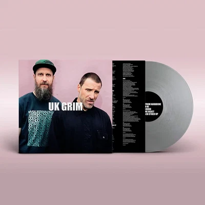 Sleaford Mods UK GRIM Silver Vinyl LP Limited Edition New Sealed Free UK P&P - Image 1 of 4