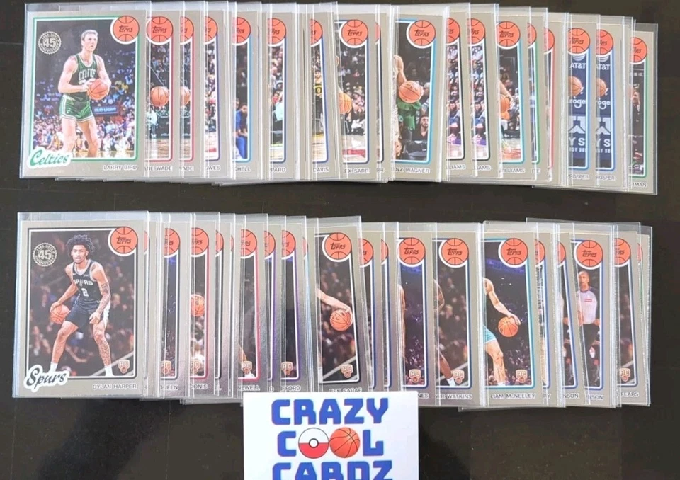 2025-26 Topps Baloncesto Completo Un Juego Paralela 1980-81 Retro 45 Aniversario Foto 1 de 1