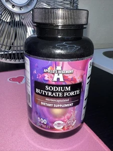 Apollo's Hegemony Natriumbutyrat Forte 100 Kapseln Ablaufdatum 28.07. - Bild 1 von 3