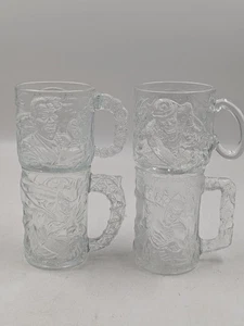 Vintage 1995 McDonalds Batman Forever Batman & Robin Riddler Two-Face Kaffeetassen DC - Bild 1 von 7