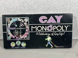 Vintage 1983 Gay Monopoly A Celebration of Gay Life Parker Sisters READ Desc - Picture 1 of 17