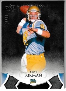 Upper Deck Exquisite Collection 2011/75 Troy Aikman UCLA Bruins Cowboys #27 - Imagen 1 de 3