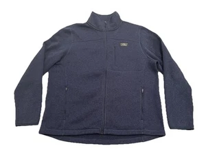 L.L.Bean Men's XL Regular Sweater Fleece Full-Zip Jacket Blue - Bild 1 von 5