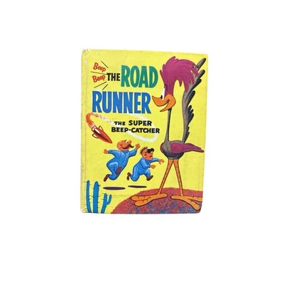 The Road Runner The Super Beep Catcher Vintage 1968 Little Big Book Hardcover - Image 1 of 4