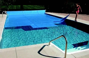 Pool Central 20FT x 40FT Rectangular Heat Wave Solar Blanket Pool Cover - Blue - Picture 1 of 3