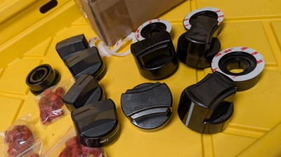 Rangesafe stove safety knob and knob set w adapters READ LOOK!! - image 1 of 4