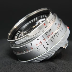 Leica Summilux M35mm F1.4 1st E41 silver chrome #397 - Picture 1 of 12