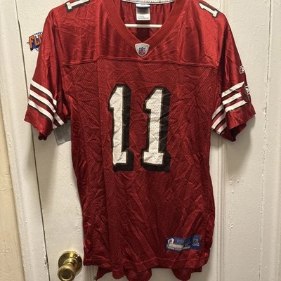 Camiseta de los San Francisco 49ers para hombre XL JUVENIL roja NFL fútbol Reebok Alex Smith #11 Foto 1 de 4