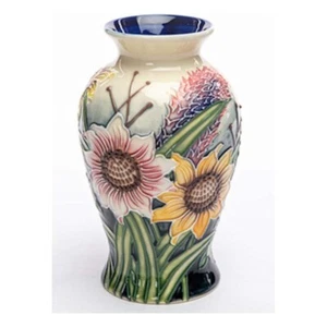 Old Tupton Ware - Summer Bouquet Design - 6 in (15 cm) Vase - Picture 1 of 1