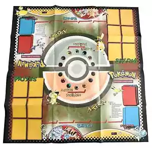 Two (2) Original WOTC 1999 Pokemon Double Sided Playmat Deck Construction Guide - Picture 1 of 1