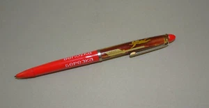 Rare Vintage floaty pen - Soviet Astronaut with Rocket , Space Era Propaganda - Picture 1 of 5