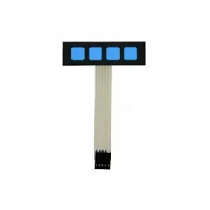 1x4 Matrix Array 4 chiavi interruttore a membrana piatta tastiera sottile per Arduino - Foto 1 di 1