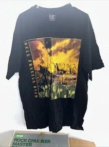 Eagles T-shirt Vintage Hell Freezes 1994 World Tour Black 2-Sided Giant Rock - Picture 1 of 12