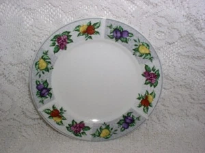 Majesticware by Oneida Vintage Fruit Bread Cake Plate - Picture 1 of 3