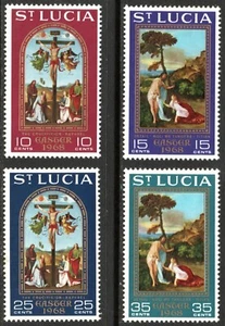 St. Lucia 1968 Easter SG245-248 MNH (1719) - Picture 1 of 6