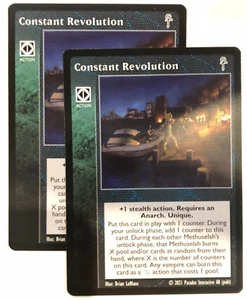 Vtes 2x Constant Revolution V5 Action 192 - Imagen 1 de 1