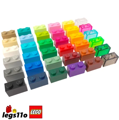LEGO Brick 1x2 NEW 3004 / 93792 / 3065 / 35743 choose colour & quantity - image 1 of 3