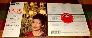 SAX 2564 MARIA CALLAS ARIAS UK B/S COLUMBIA STEREO FACTORY SAMPLE LP W/ INSERT - Picture 1 of 6