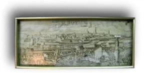 Stampa anni 60 ferrovie dello stato scompartimento di 2 classe livorno vintage - Imagen 1 de 8