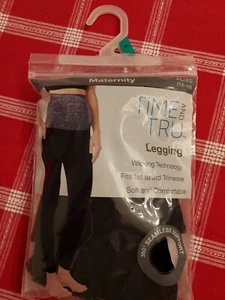 Time and Tru Maternity Leggings XL  16 - 18 NEW - Picture 1 of 5