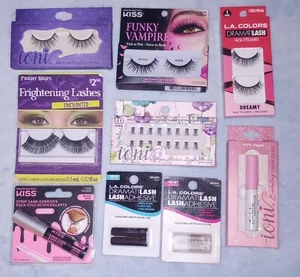 5 Sets Falsche Wimpern & 4 Kleber alle neu - Bild 1 von 8