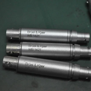 3pc Lemo to BNC adapter Bruel&Kjaer WB-1421 7-pin - Picture 1 of 4