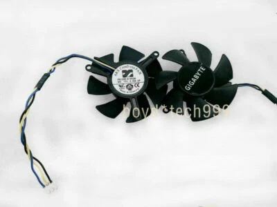 Fan For Gigabyte FS1250-S2053A Cooling GTX 1030 fan GTX 1050 Ti OC Low Profile - Image 1 of 4