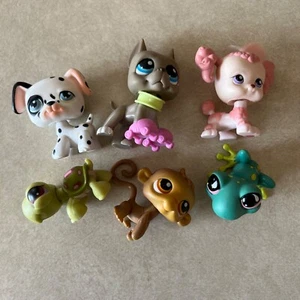 Vintage My Little Pet Shop LPS 6er-Set (2000er) - Bild 1 von 12