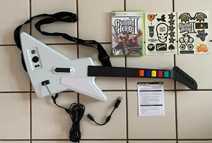 Guitar Hero RedOctane X-Plorer Xbox 360 Wired With Breakaway Cable Game Included - Picture 1 of 9